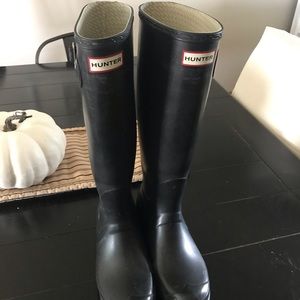 Hunter tall boots